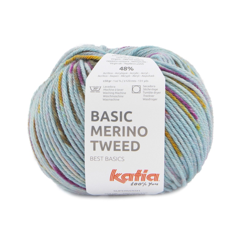 BASIC MERINO TWEED 406