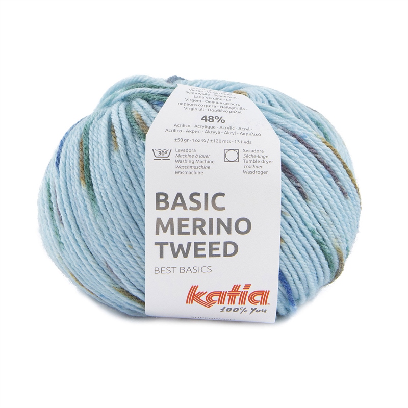 BASIC MERINO TWEED 407