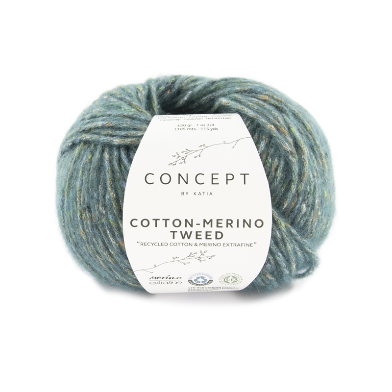 COTTON-MERINO TWEED 504