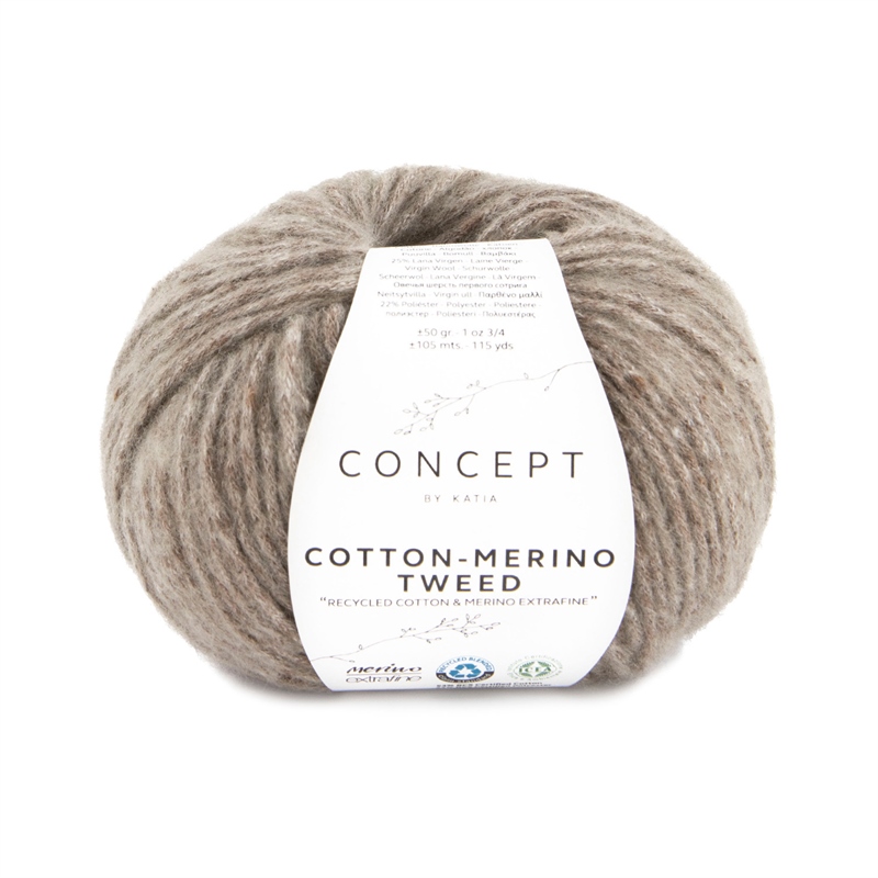 COTTON-MERINO TWEED 510