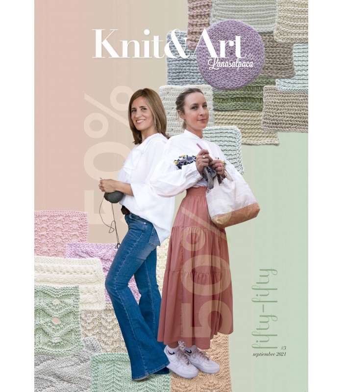 KNIT & ART FIFTY-FIFTY