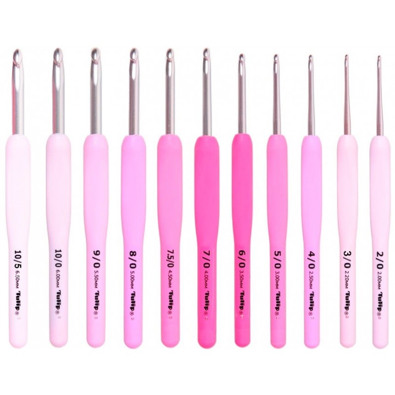 GANCHILLO TULIP ROSE 6,5 MM